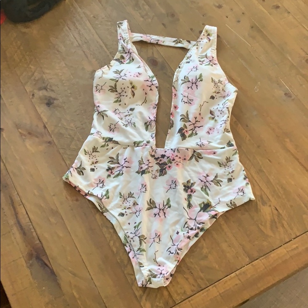 One piece bathing suit